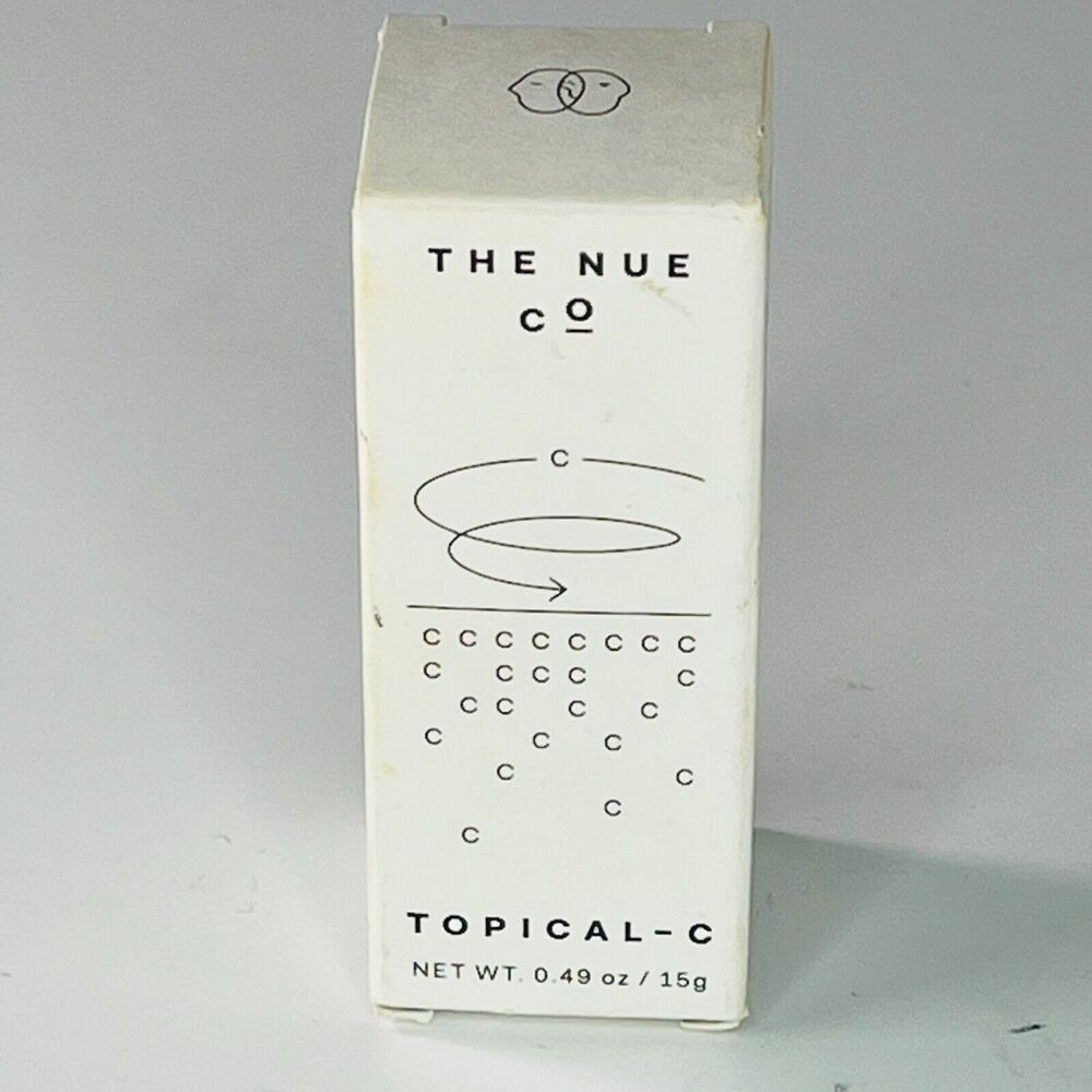The Nue Co Topical-C Powder Stable Potent Brightening Collagen .49oz 50g NIB